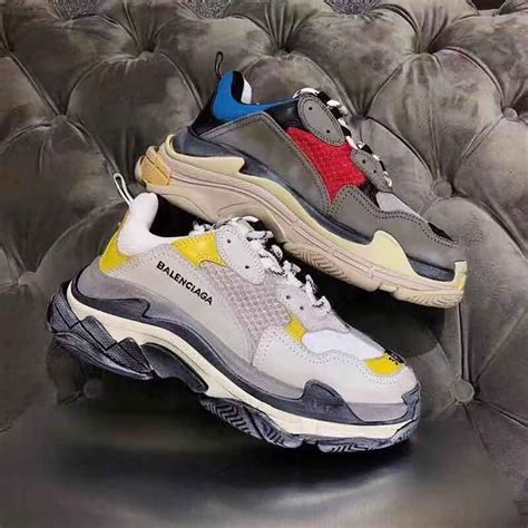 balenciaga triple s replica trainer sneaker shoe|balenciaga triple s sneakers authentic.